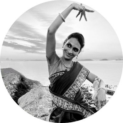 Smt. Amirthavarshini Raju, Bharatanatyam instructor and founder of Abhinaya Varshini Dansestudio